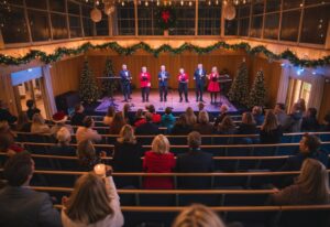 Read more about the article Skab plads til publikum på en tribune og underholdning til julefrokosten